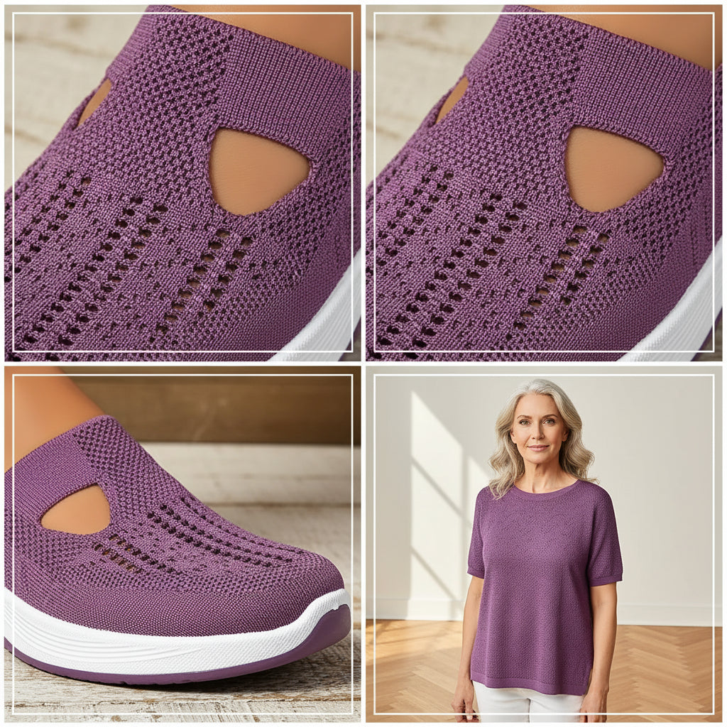 Jessika | Comfortabele Vrijetijdsschoenen met Relax-Fit — details