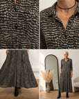 Freya™ | Vloeiende Maxi Jurk — details