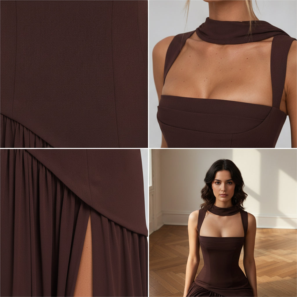 Aria Maxi Jurk — details