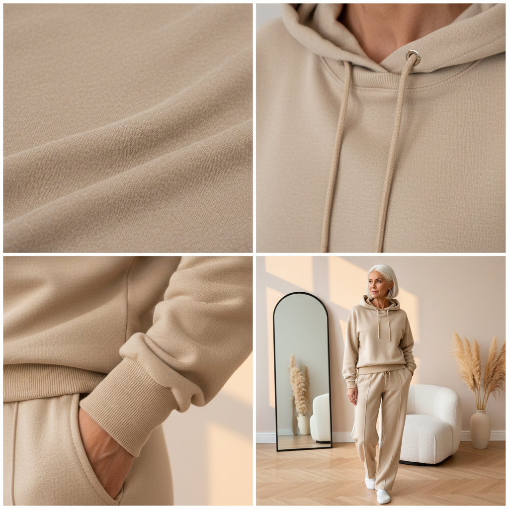 Thalia™ | Comfortabele Hoodie Set voor Dames — details