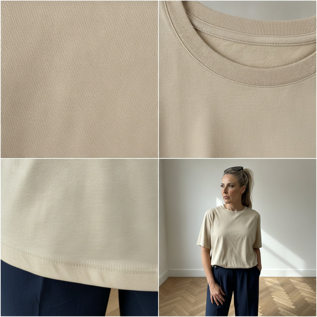 Brittany Bubble T-Shirt — details