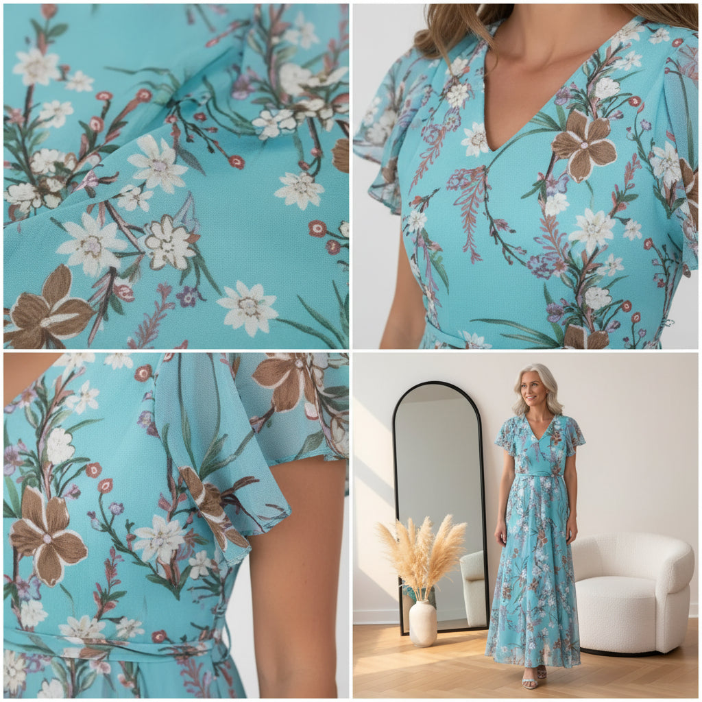 Daisy | Verfijnende Glamour Jurk — details