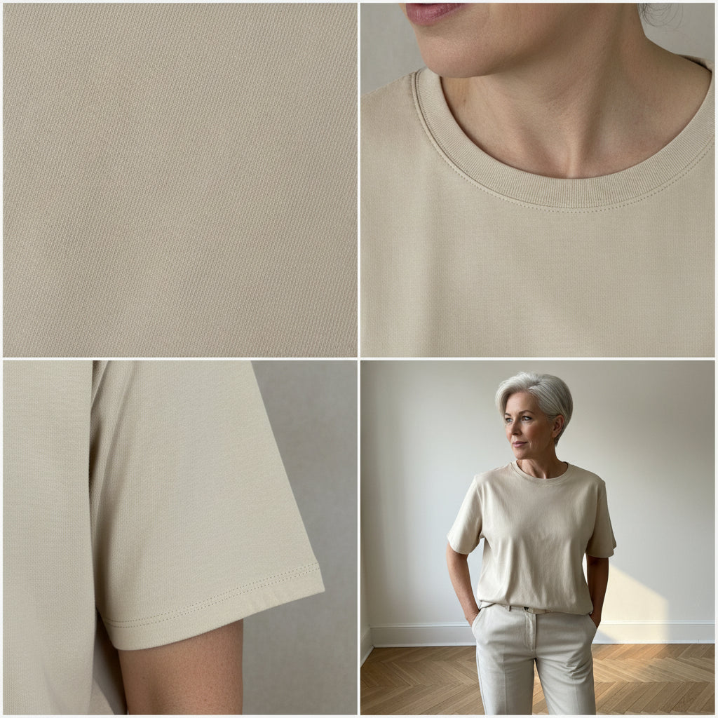 Wijde Pantalon met Riem - Comfortabel & Elegant — details