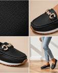 Comfortabele Platte Instappers - Elegante Loafers voor Dames — details