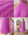 Catalina | Elegante Tule Jurk voor Bruiloftsgasten — details