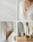 Gehaakte Droom Jurk - Bohemian Elegantie — details