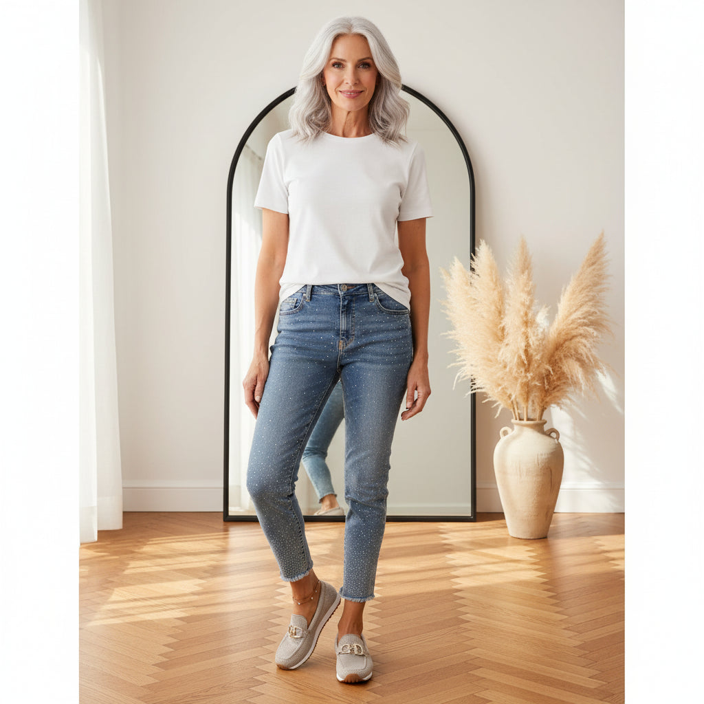 Chiara | Orthopedische Mocassin Sneakers voor Dames — front view
