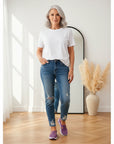 Jessika | Comfortabele Vrijetijdsschoenen met Relax-Fit — front view