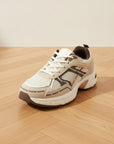 Nova 2.0 Trendy Sneaker - Beige/Chocoladebruin — front view