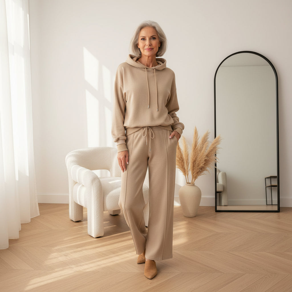Thalia™ | Comfortabele Hoodie Set voor Dames — front view