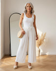 Geplisseerde Broek met Binnenbroek - Comfortabel & Elegant — front view