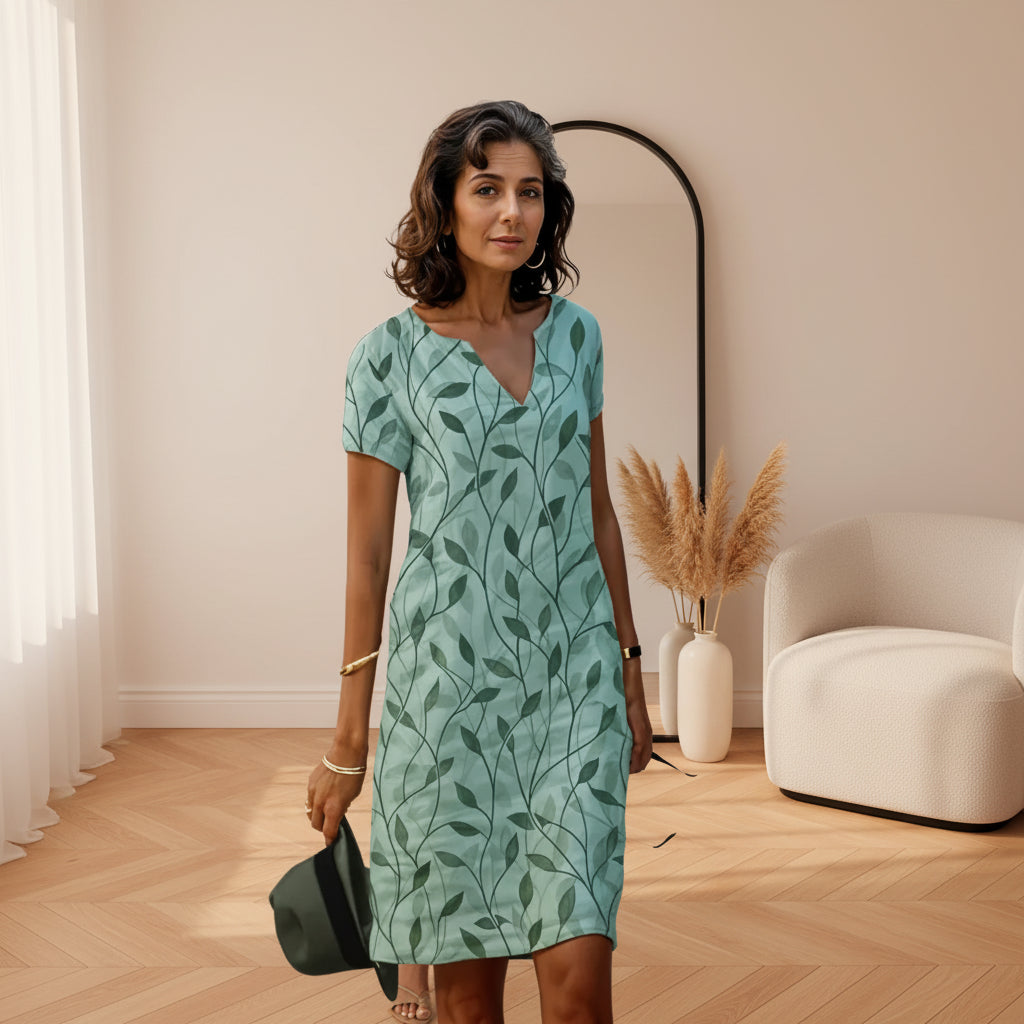Delilah™ | Elegante Zomerjurk voor Elk Moment — Groen
