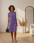 Delilah™ | Elegante Zomerjurk voor Elke Gelegenheid — Paars