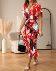 Addison™ | Luxe Elegante Jurk — Rood