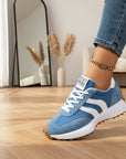 Alina | Lichte en Comfortabele Sneakers voor Optimale Ondersteuning — Blauw