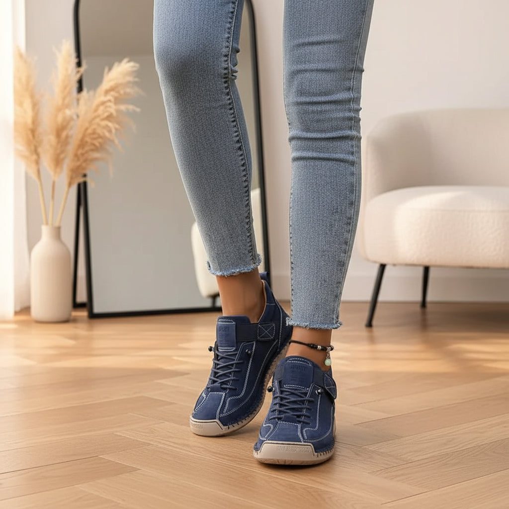 Elisa | Comfortabele Schoenen met Optimale Ondersteuning — Blauw