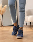Elisa | Comfortabele Schoenen met Optimale Ondersteuning — Blauw