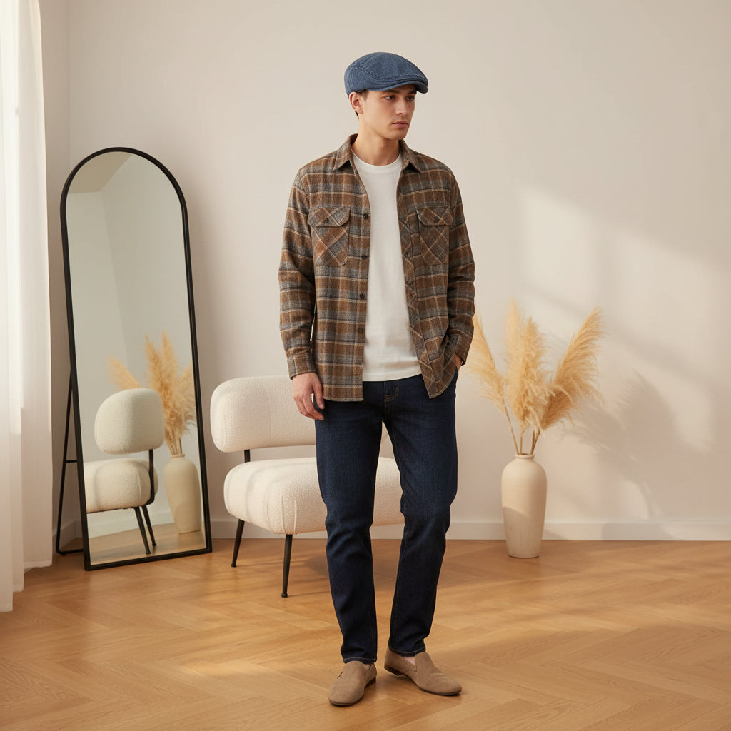 VIKTOR™ | Vintage Pet - Tijdloze Elegantie voor Elke Gelegenheid — Donkerblauw
