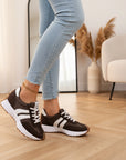 Alina | Lichte en Comfortabele Sneakers voor Optimale Ondersteuning — Donkerbruin