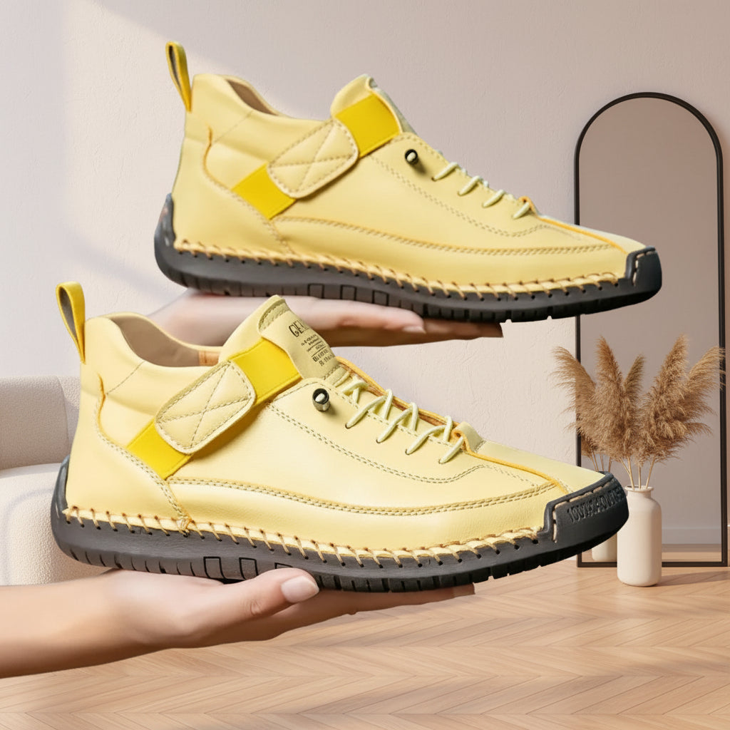Elisa | Comfortabele Schoenen met Optimale Ondersteuning — Geel