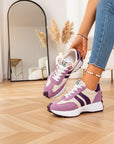 Alina | Lichte en Comfortabele Sneakers voor Optimale Ondersteuning — Paars