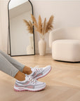 Nerina | Lichte en Comfortabele Sneakers voor Dames — Roze-wit