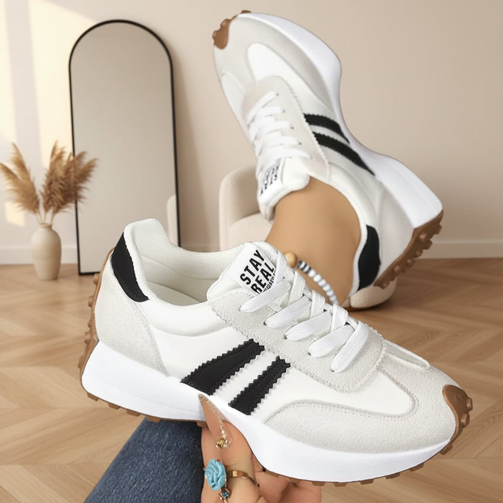 Alina | Lichte en Comfortabele Sneakers voor Optimale Ondersteuning — Wit