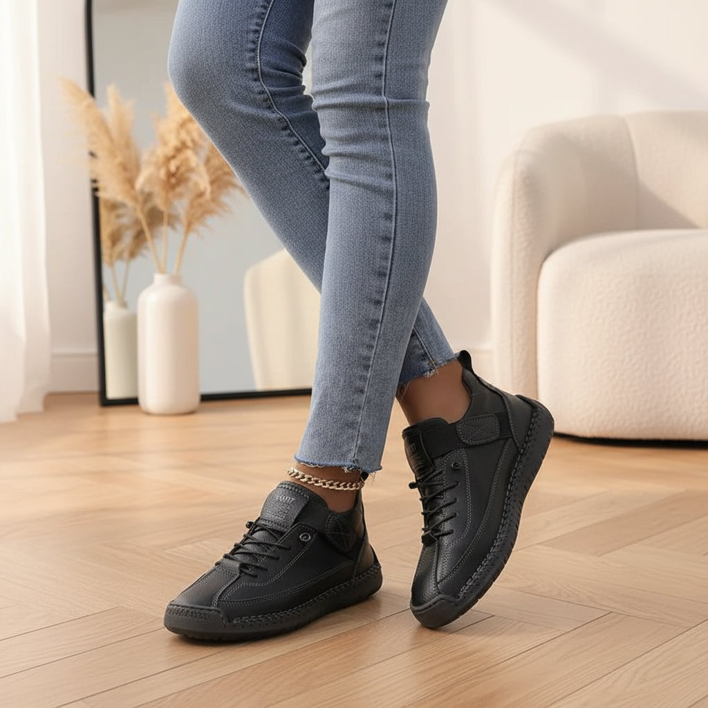 Elisa | Comfortabele Schoenen met Optimale Ondersteuning — Zwart