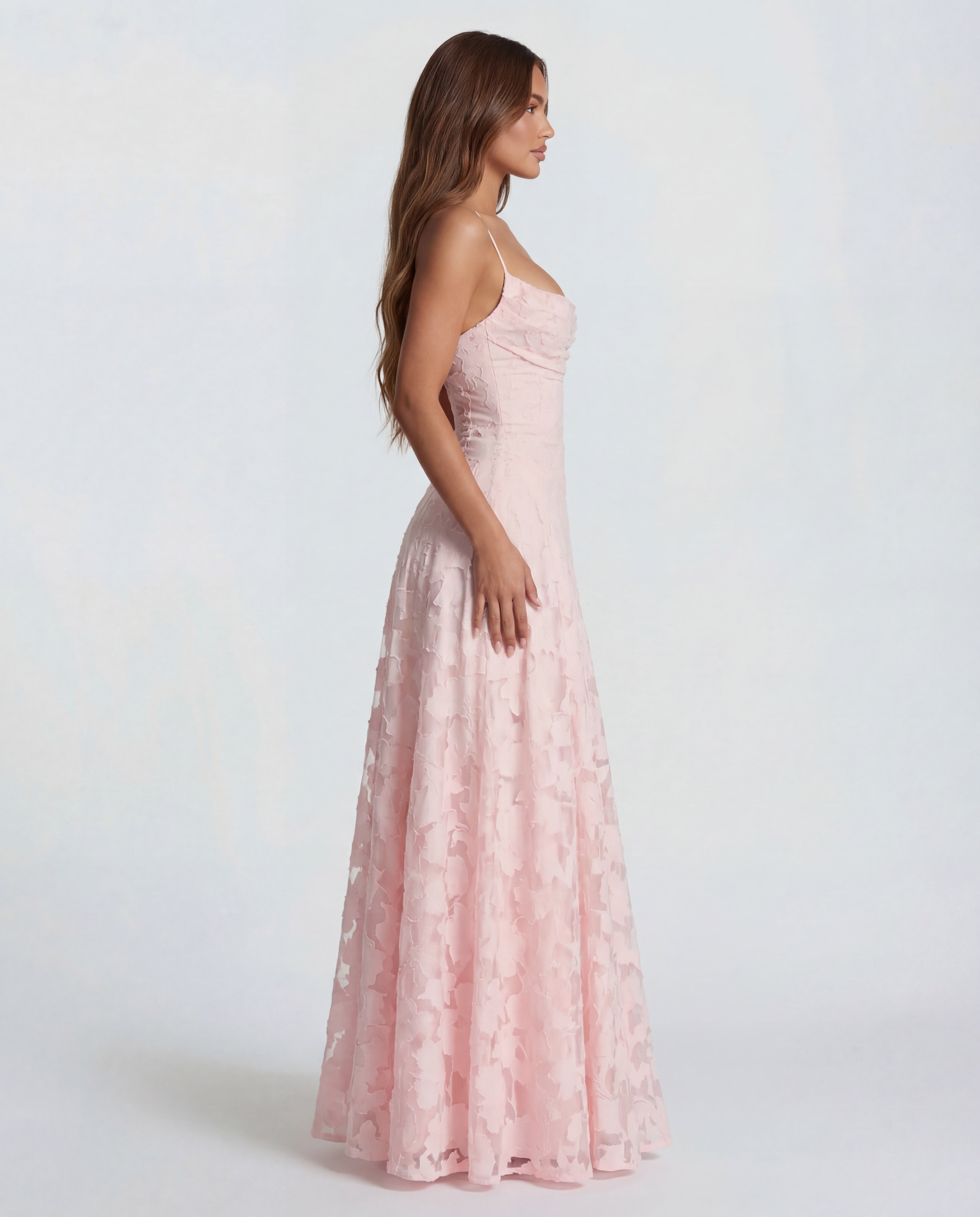 Luxe Lace Maxi-jurk