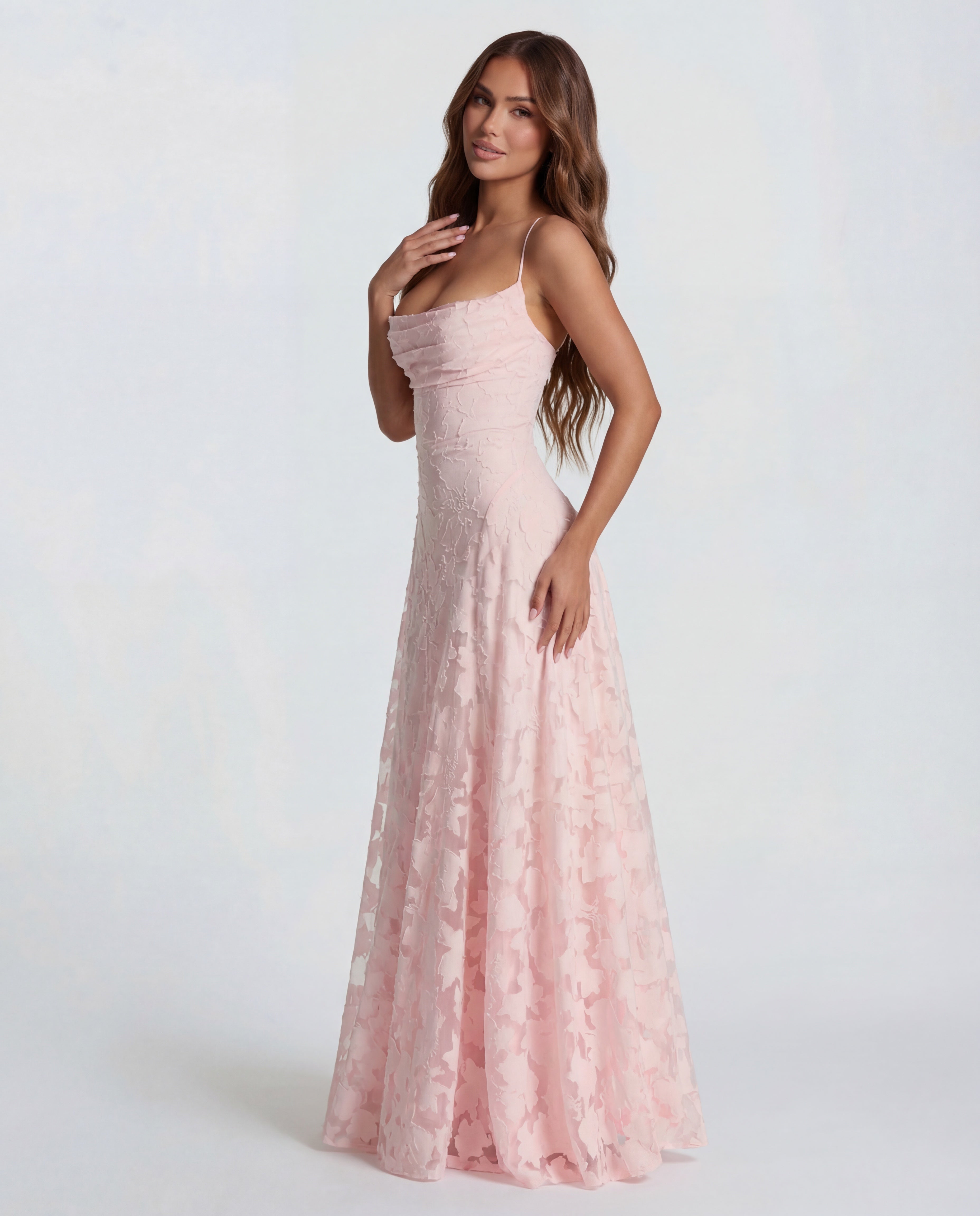 Luxe Lace Maxi-jurk