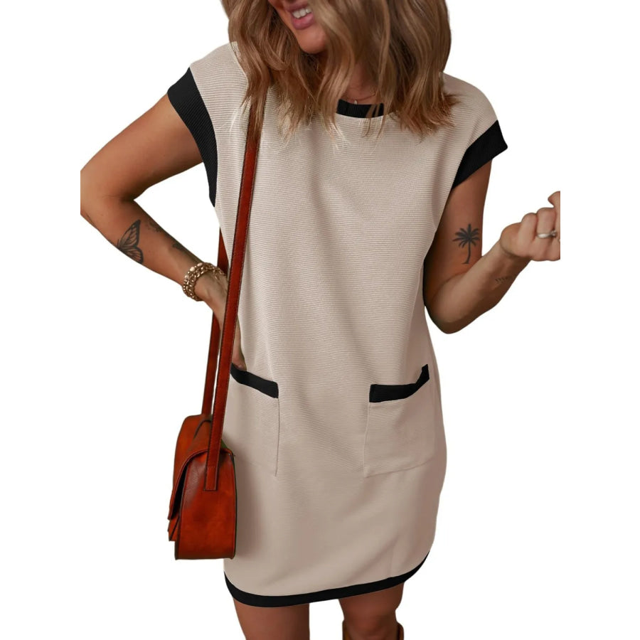 Sophie™ Geknoopte Midi-Jurk met Zakken