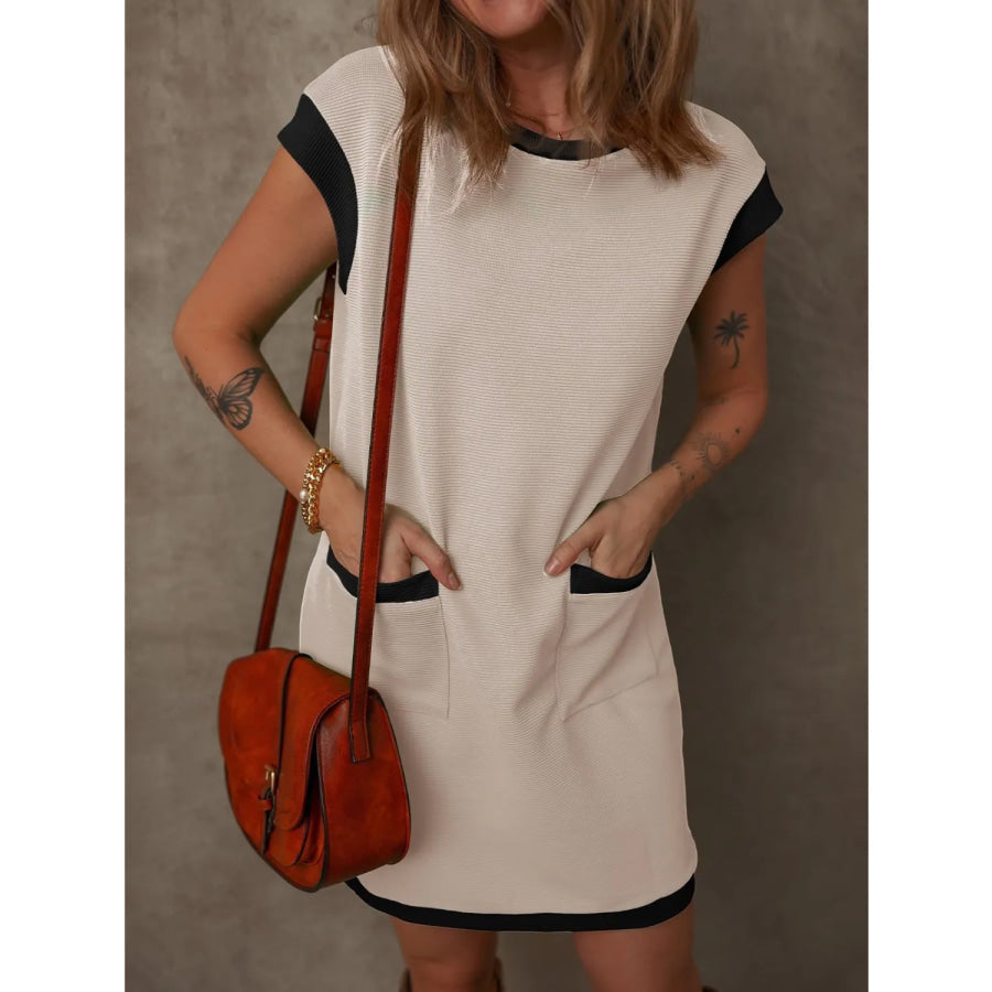 Sophie™ Geknoopte Midi-Jurk met Zakken