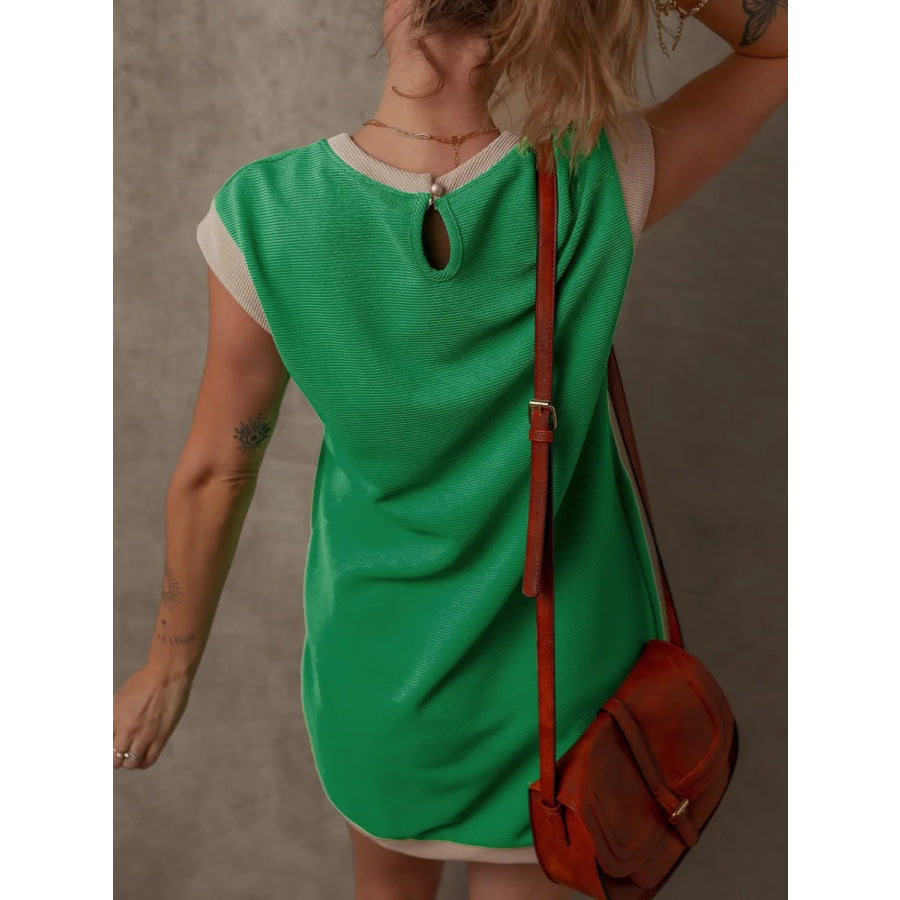 Sophie™ Geknoopte Midi-Jurk met Zakken