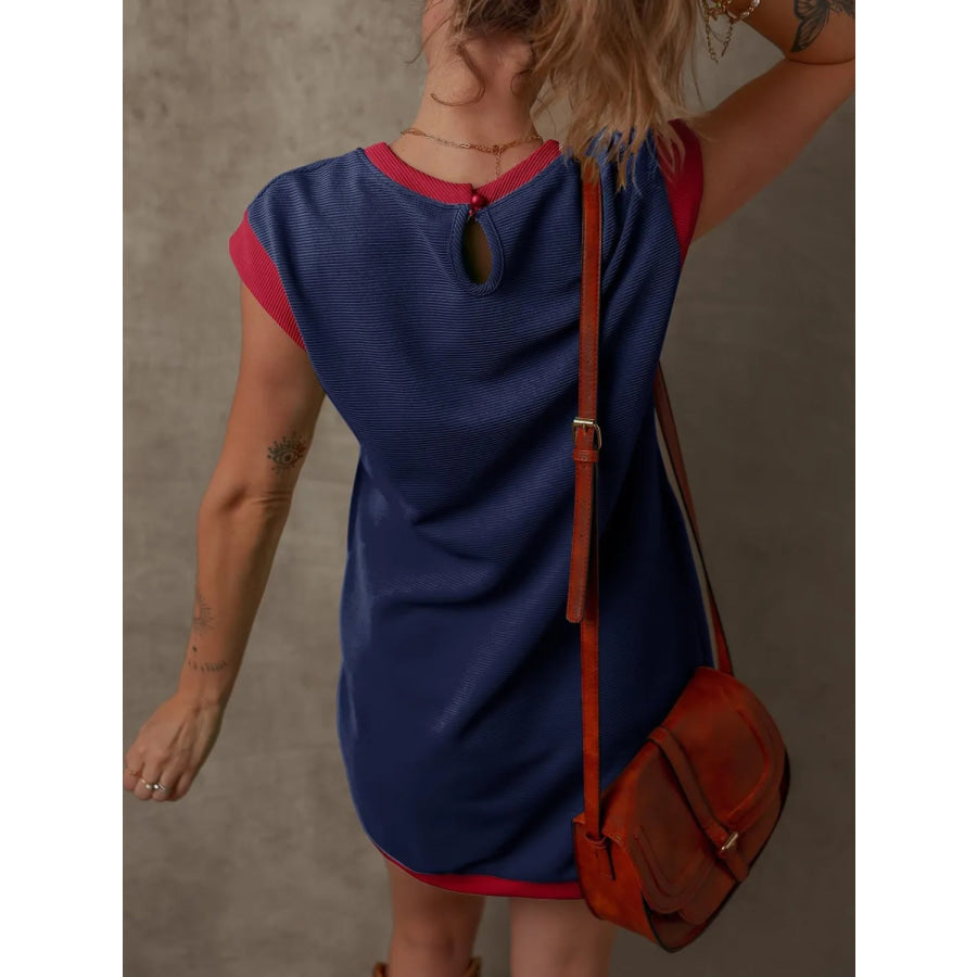 Sophie™ Geknoopte Midi-Jurk met Zakken
