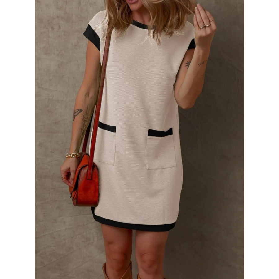 Sophie™ Geknoopte Midi-Jurk met Zakken
