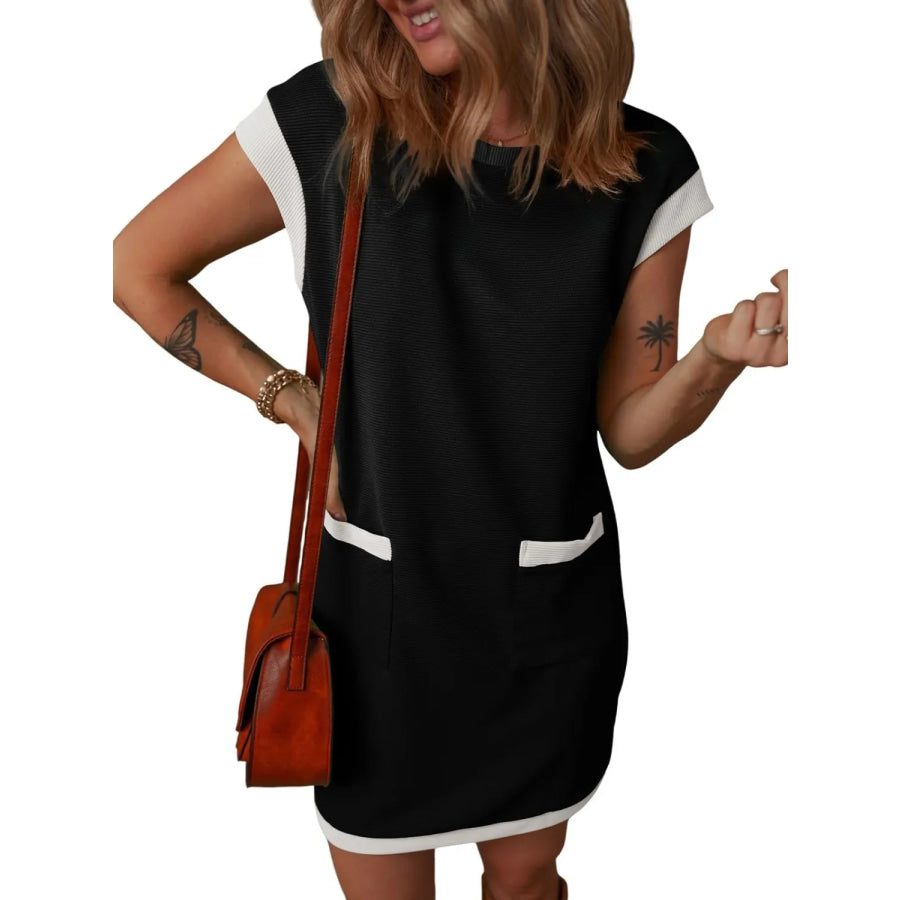 Sophie™ Geknoopte Midi-Jurk met Zakken