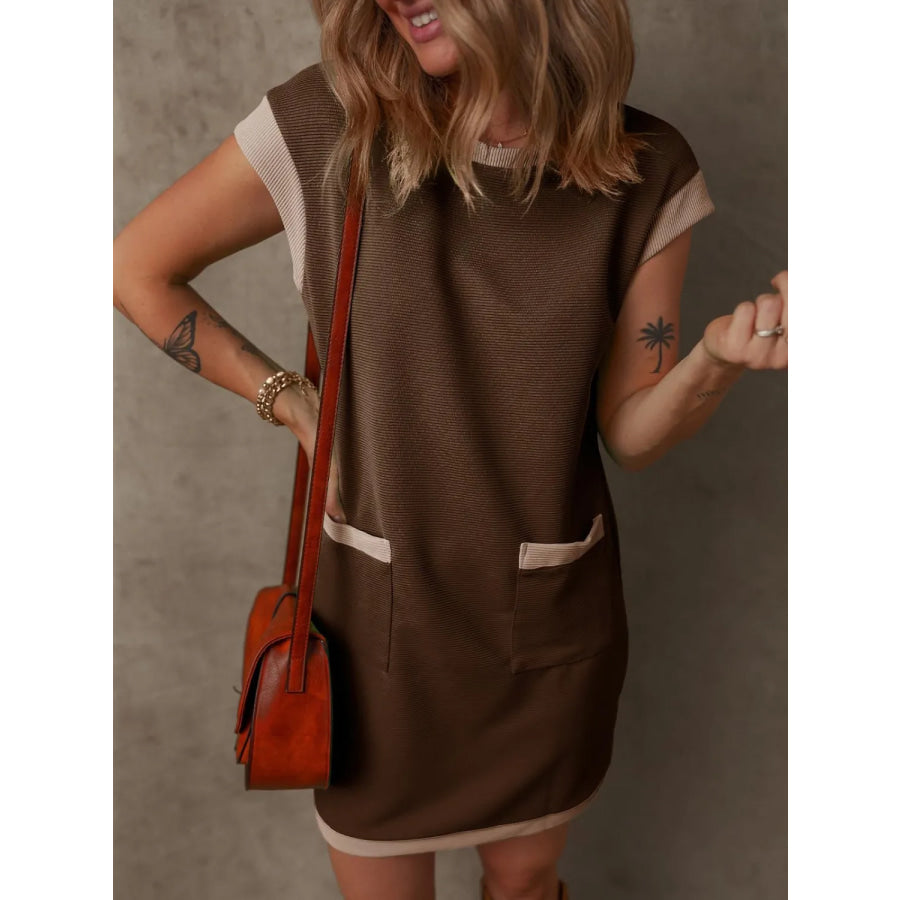 Sophie™ Geknoopte Midi-Jurk met Zakken