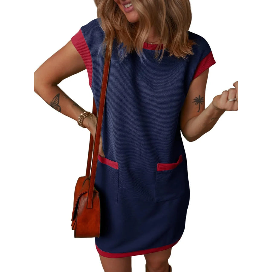 Sophie™ Geknoopte Midi-Jurk met Zakken