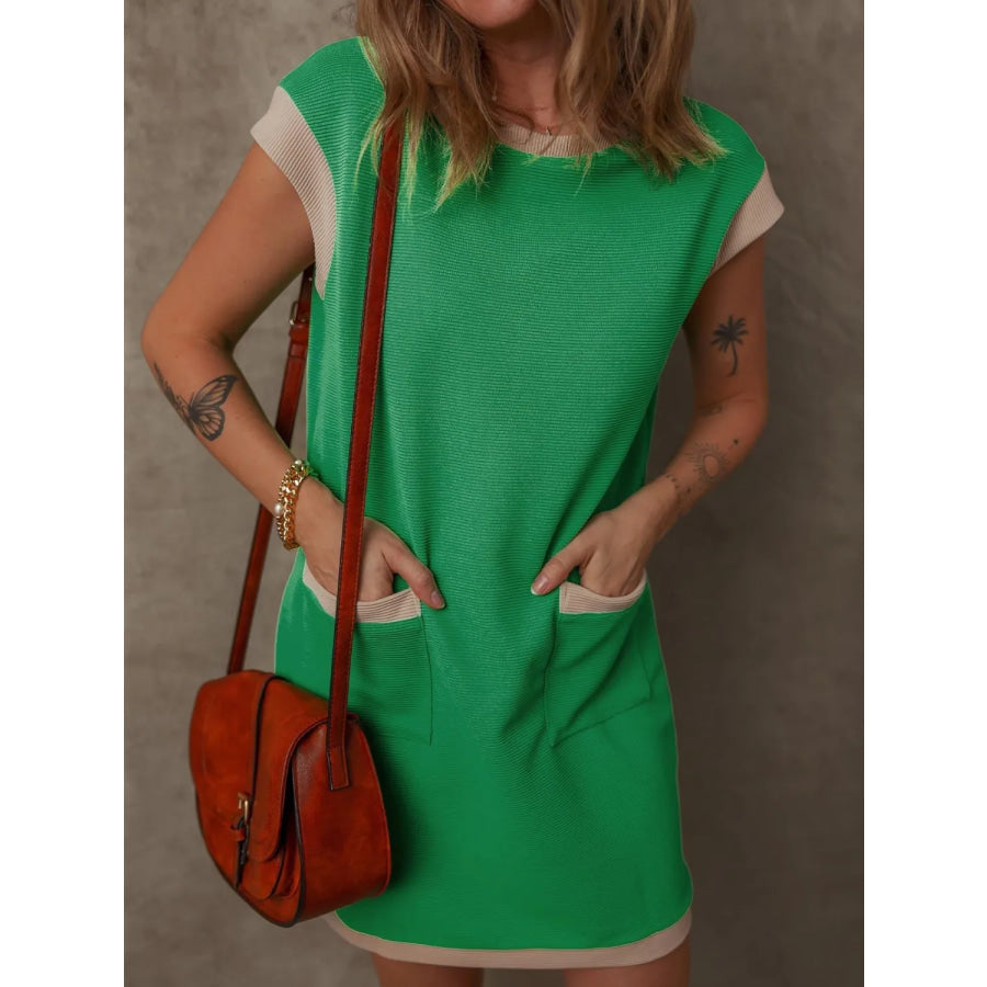 Sophie™ Geknoopte Midi-Jurk met Zakken