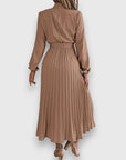 Rebecca™ | Elegante Geplisseerde Midi Jurk