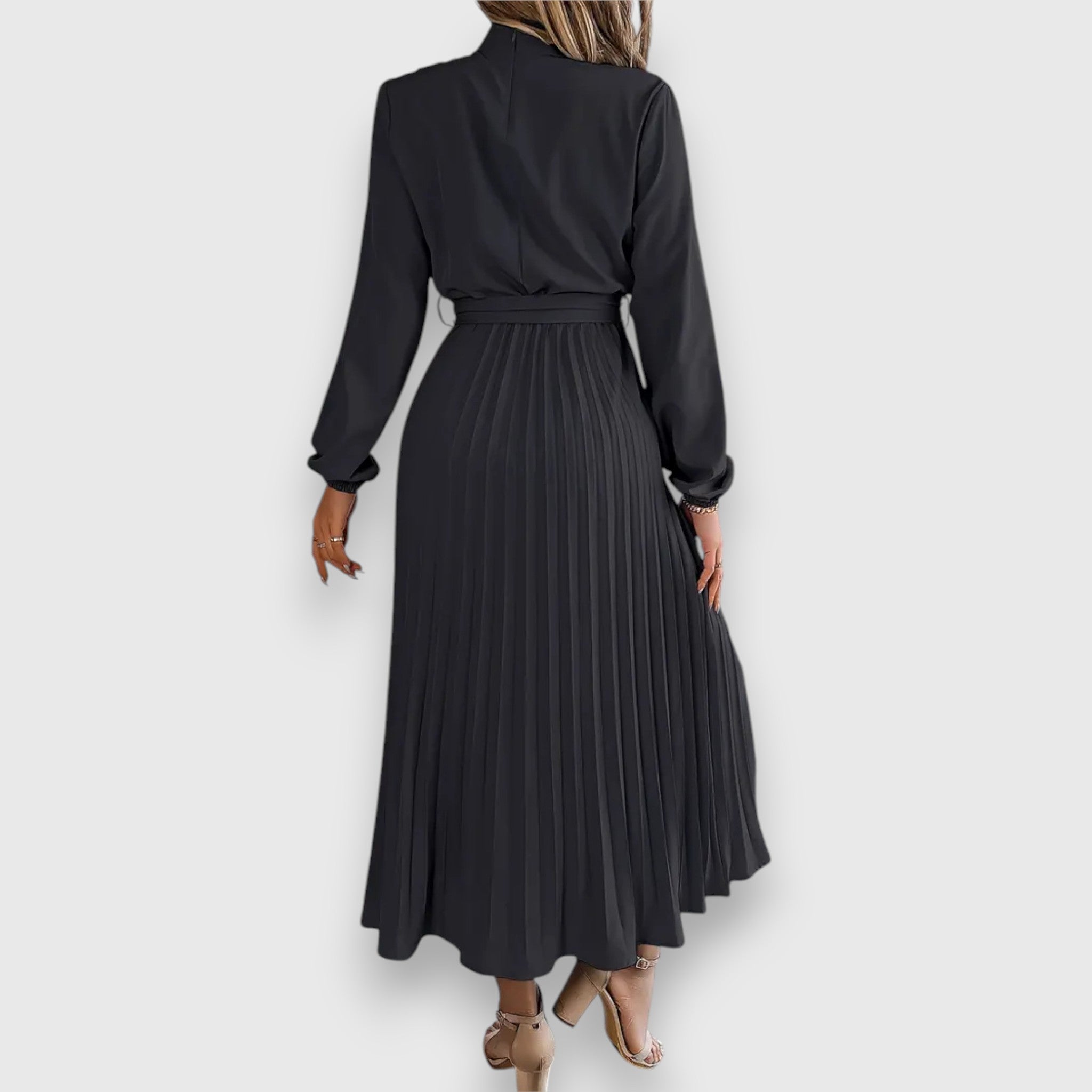 Rebecca™ | Elegante Geplisseerde Midi Jurk