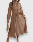 Rebecca™ | Elegante Geplisseerde Midi Jurk