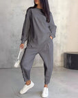 Dames Sweatshirt & Broek Set met Lange Mouwen
