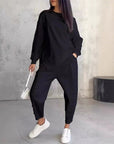 Dames Sweatshirt & Broek Set met Lange Mouwen