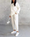 Dames Sweatshirt & Broek Set met Lange Mouwen